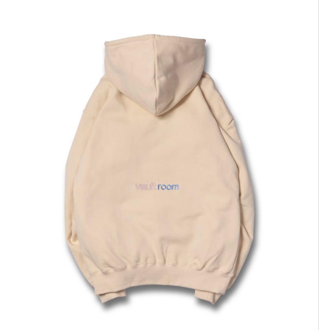 vaultroom × nqrse HOODIE / BEIGE