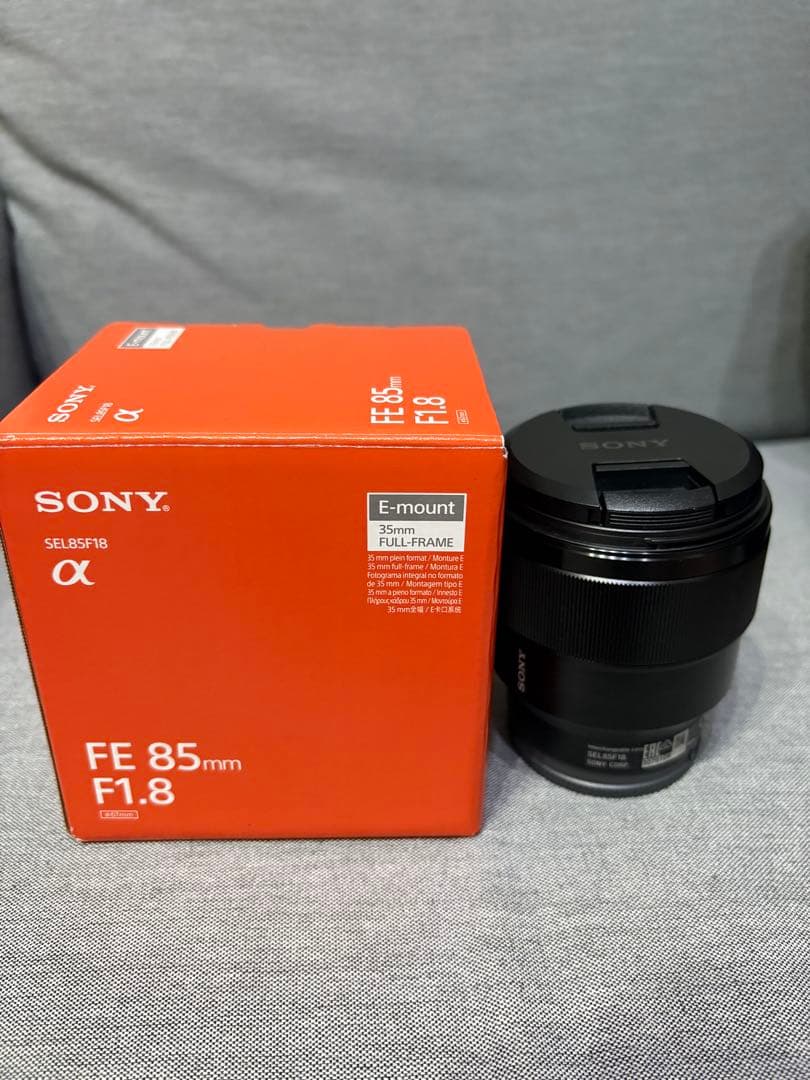 ソニー　SONY FE 85mm F1.8 Eマウントレンズ
