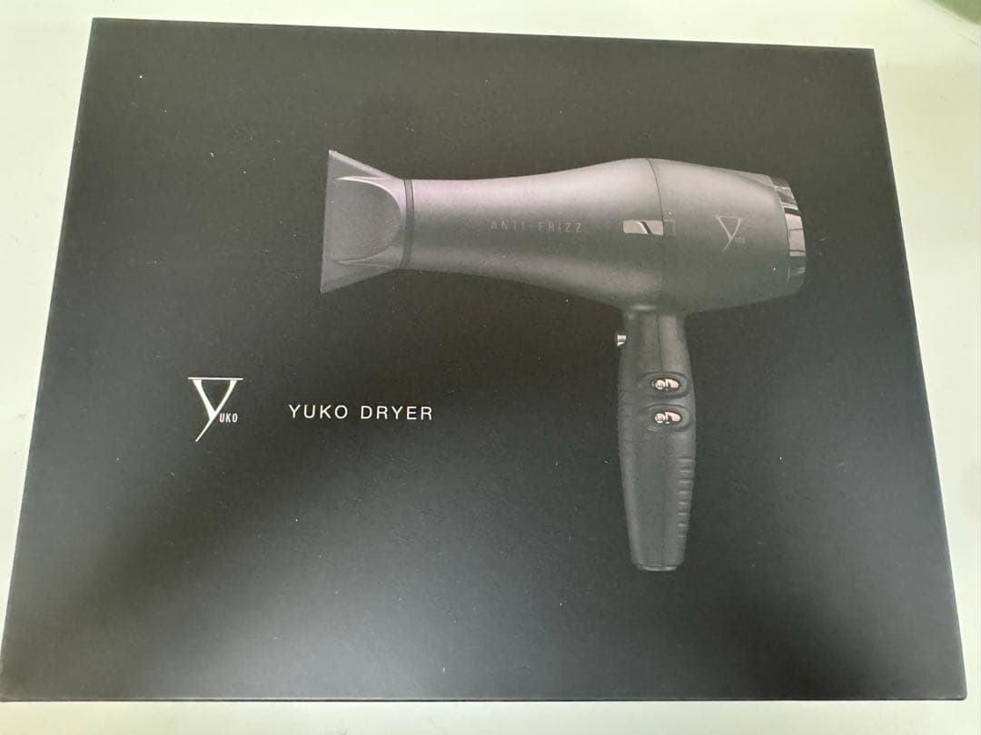 YUKO ドライヤー　ブラック　新品 未使用