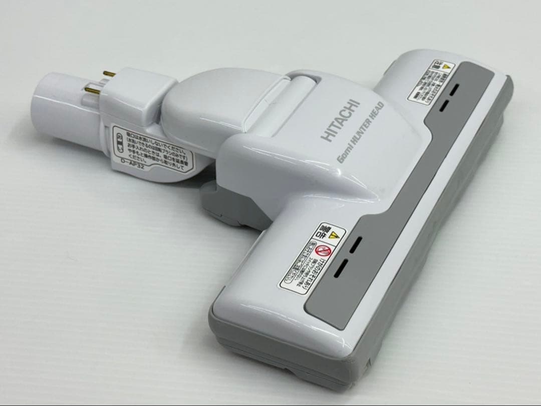 中古美品　白　D-AP32 日立掃除機　多機種対応　ヘッド　回転ブラシ　ホワイト