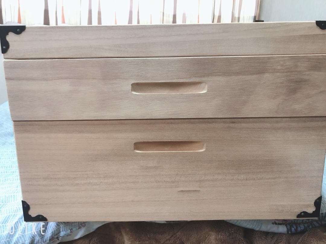 総桐衣装ケース2段　KR-1