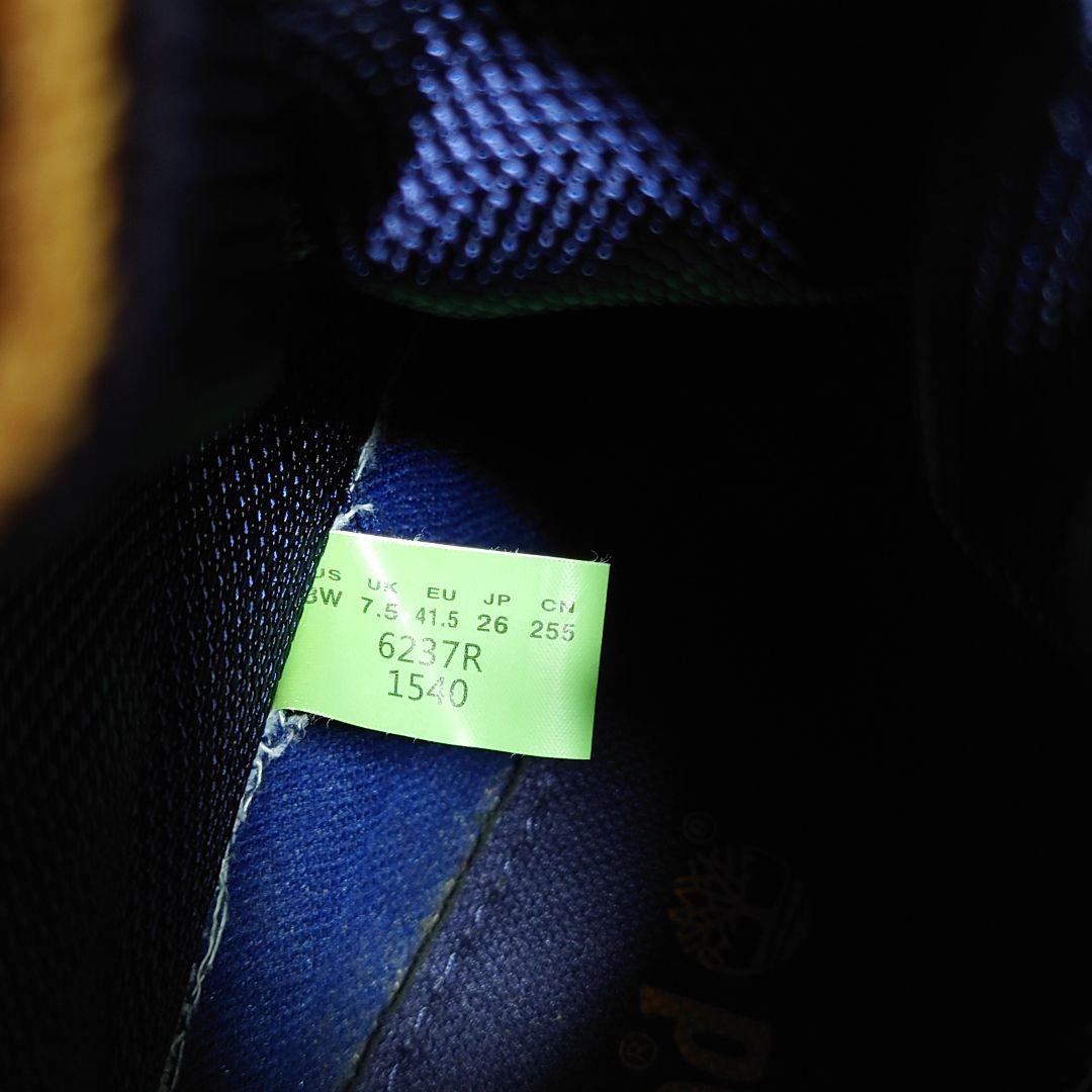 極美品　Timberland　ロールトップ　イエローブーツ　6237R　26cm