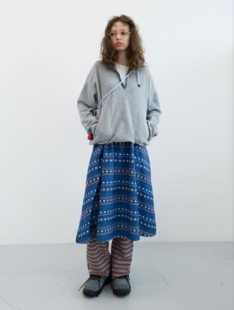 enzoblues Fleece Half ZipUp フリース　アウター　韓国