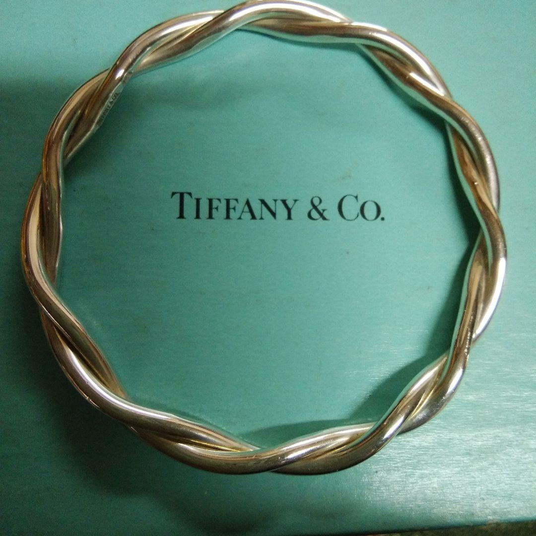 Tiffany ティファニーツイストバングルブレスレット お値下げしました