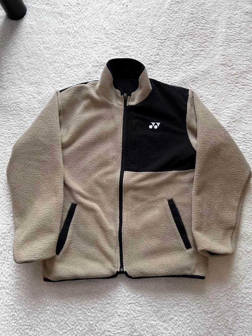 【美品】YONEX ヨネックス ユニボアリバーシブルジャケットL