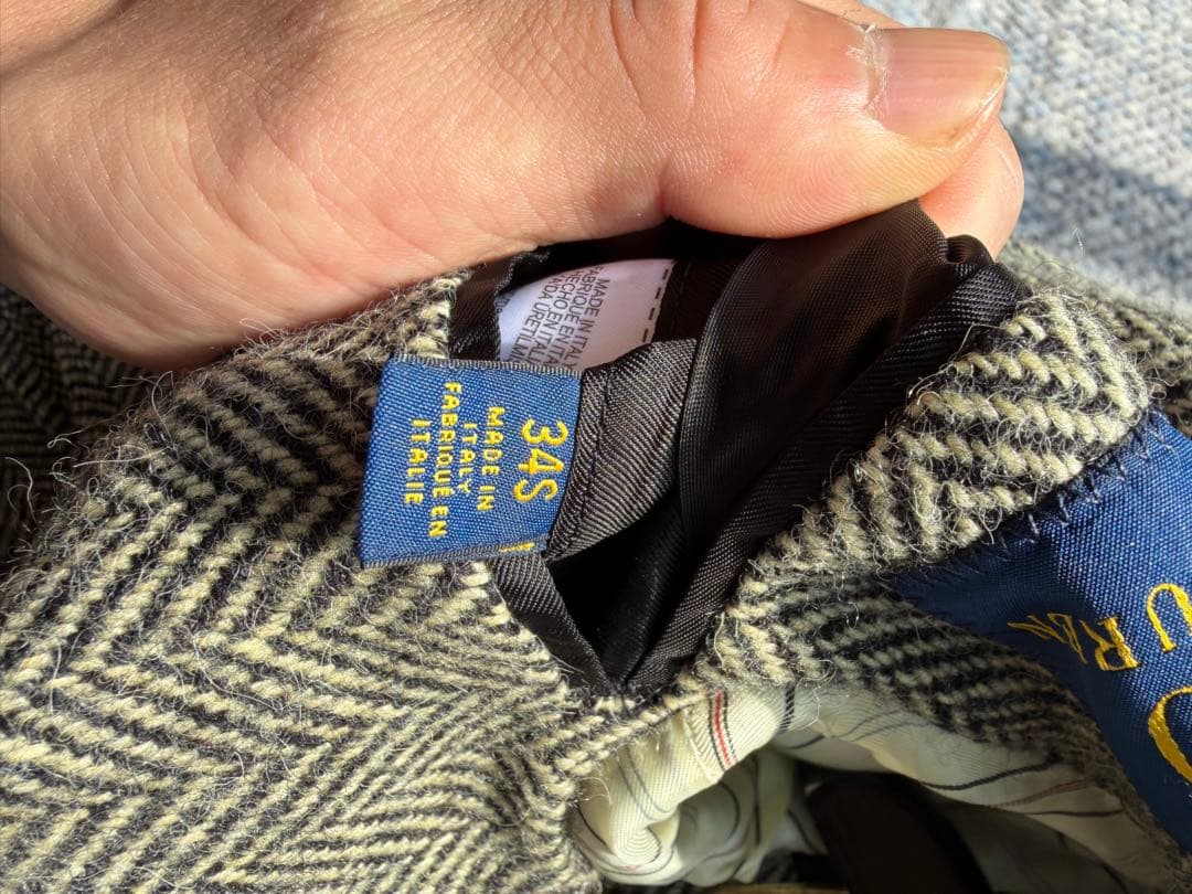 Polo Ralph Lauren ヘリンボーンジャケット　ベスト