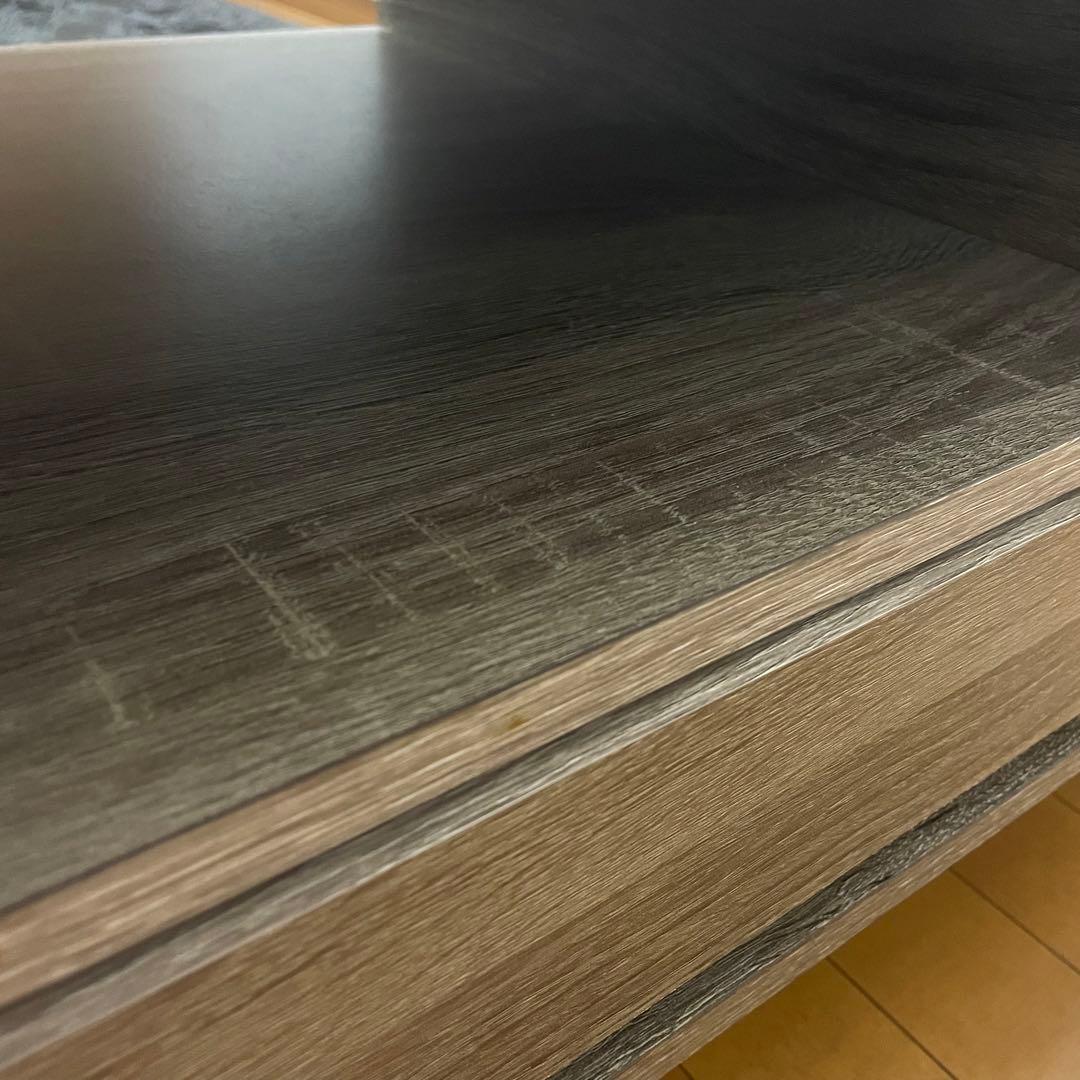 RASIK ドレッサー テーブル 幅95cm チャコールグレー