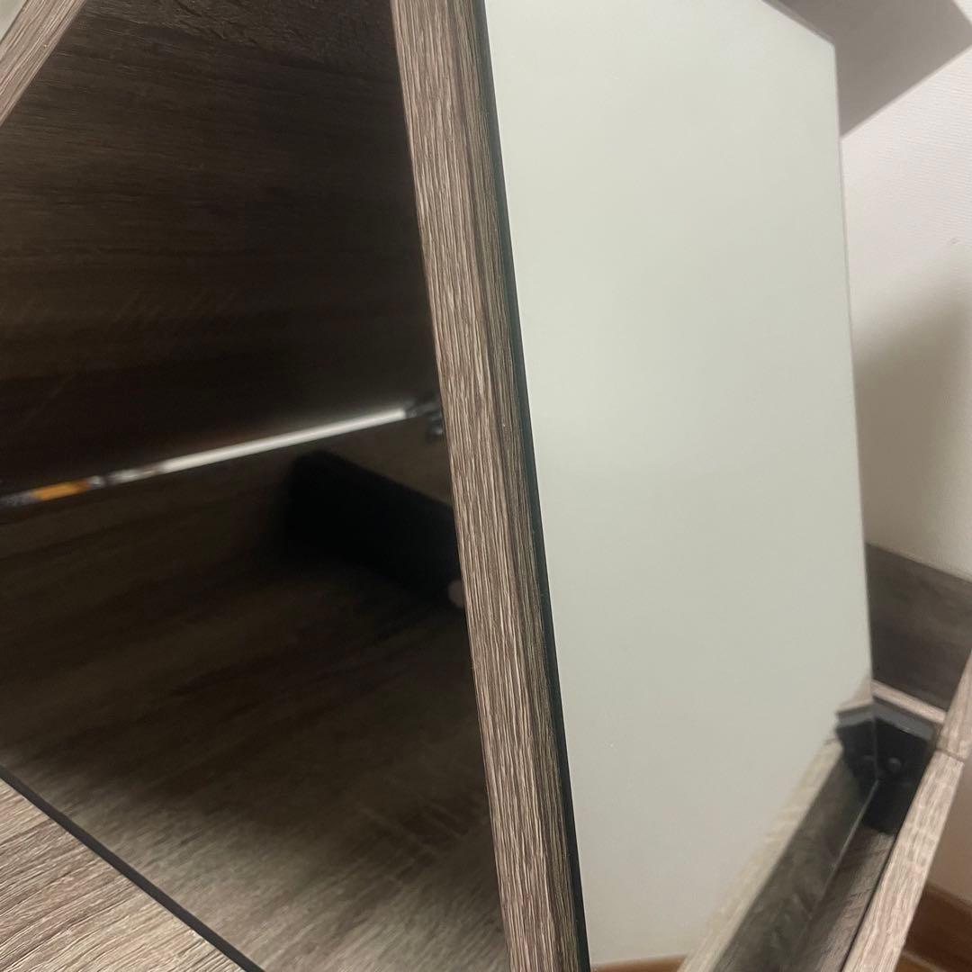 RASIK ドレッサー テーブル 幅95cm チャコールグレー