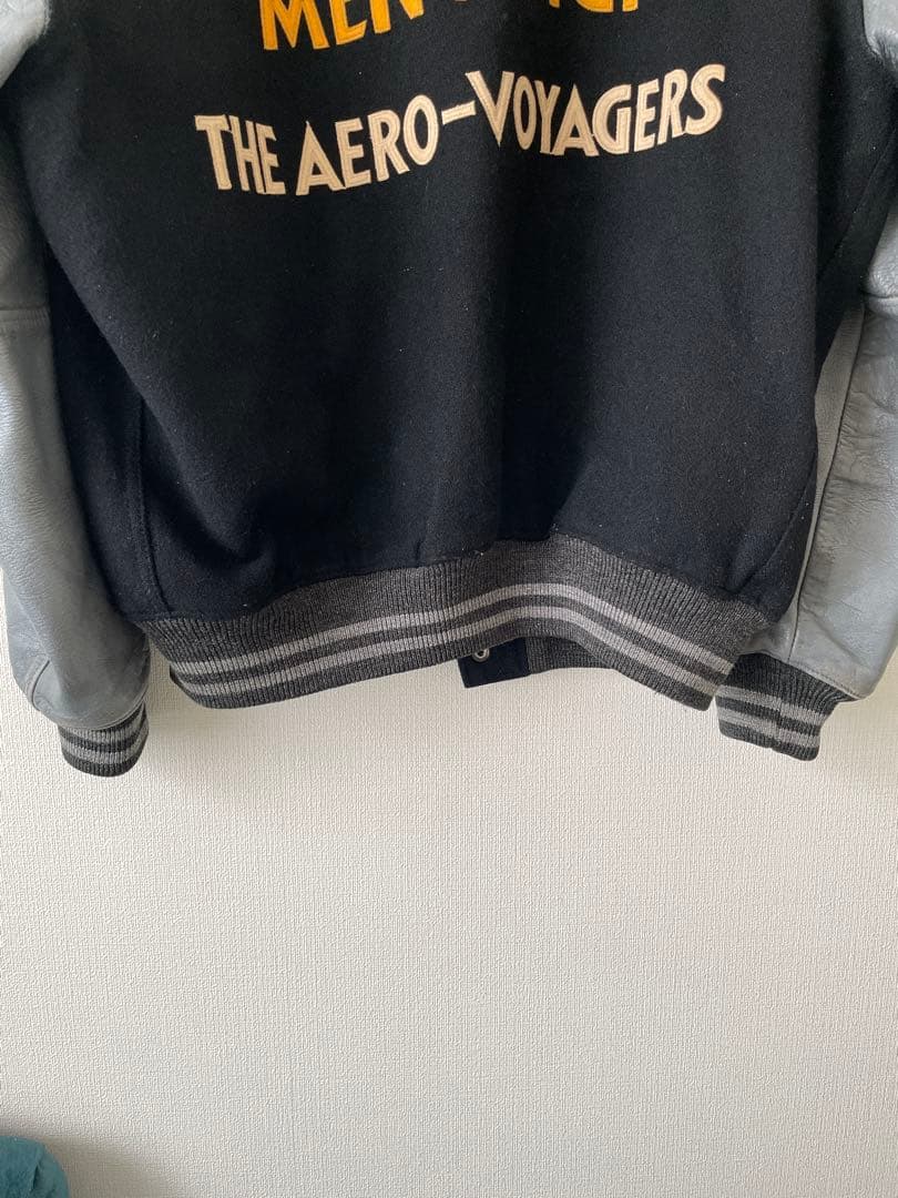 ボ*ン様 80年代ヴィンテージ　MEN'S BIGI スタジャン 黒/グレー