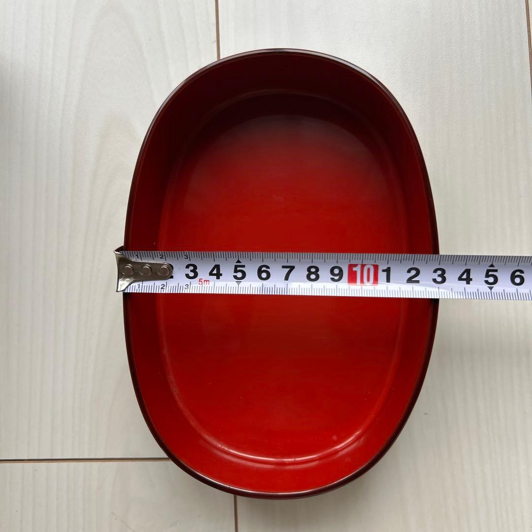 輪島塗　漆器　弁当箱 仕切り付き