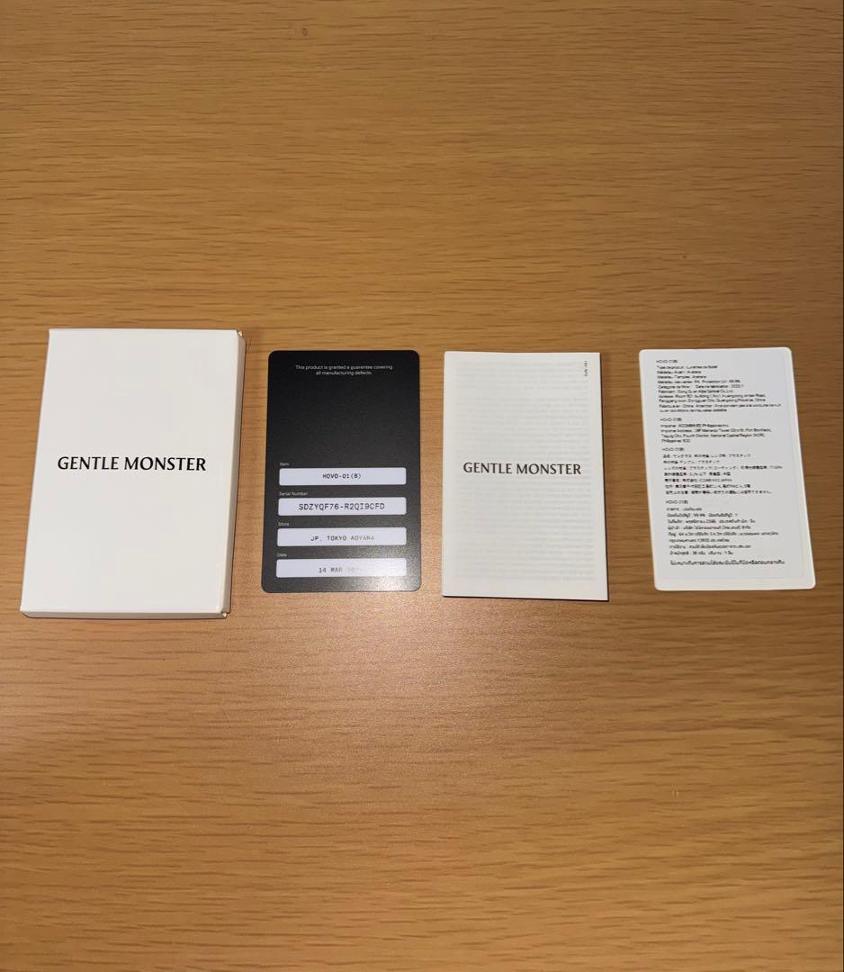 ジェントルモンスター HOVO 01