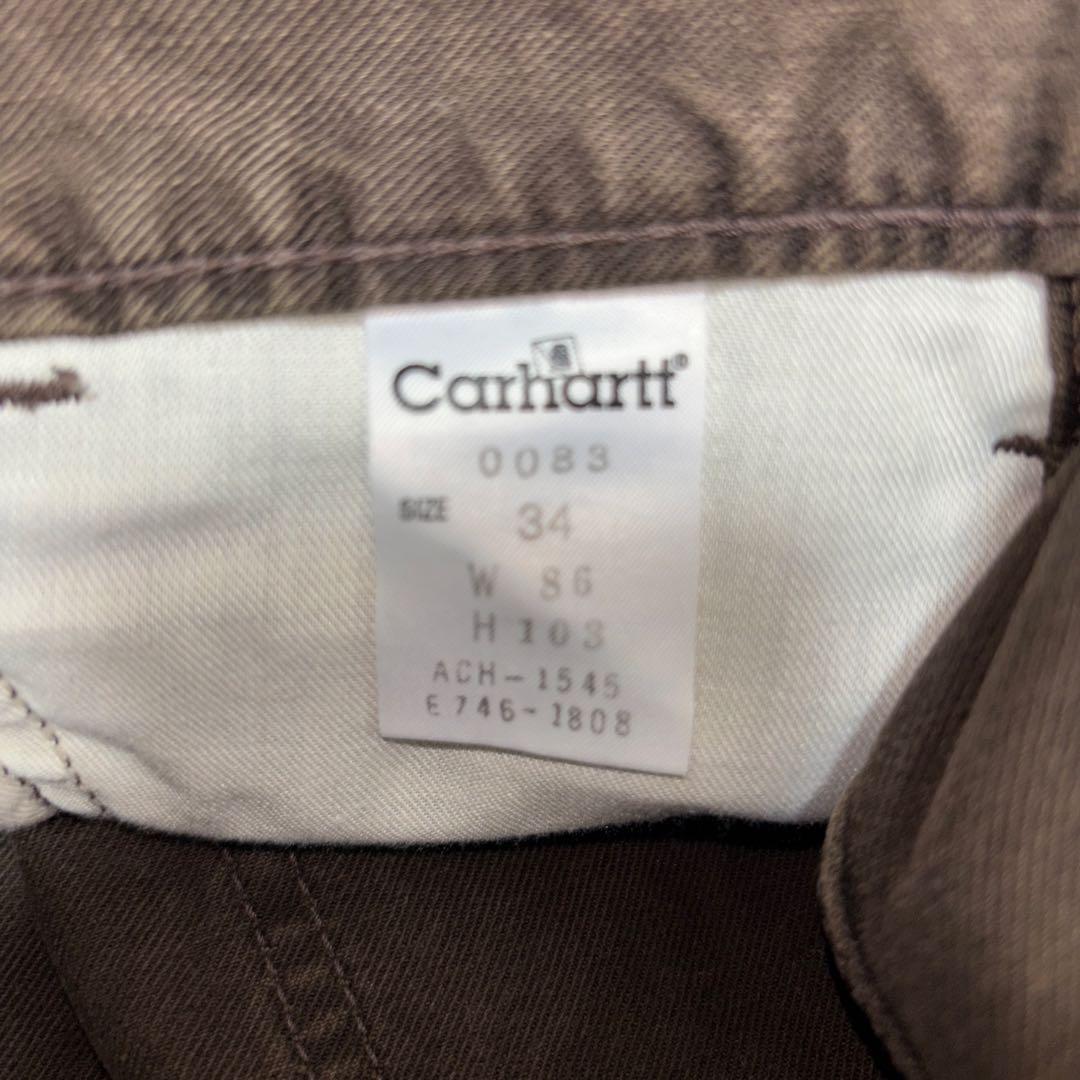carhartt カーハート ペインターパンツ 古着　ビンテージ　ブラウン 34