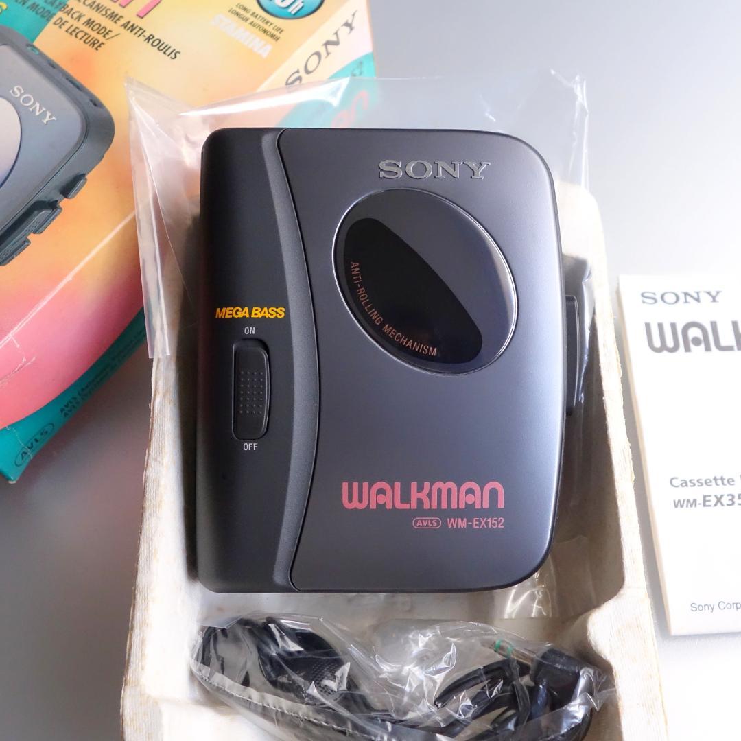【未使用動作品】WM-EX152 ソニー カセットテーププレーヤー ウォークマン