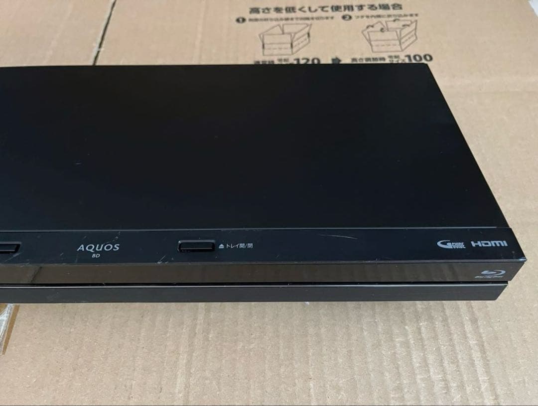 SHARP AQUOS BD-NW1100ブルーレイレコーダー HDD1TB