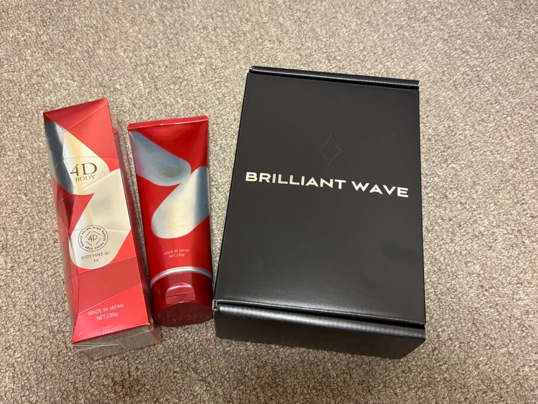 BRILLIANT WAVE EMS 美顔器 本体美品＋ボディケア付