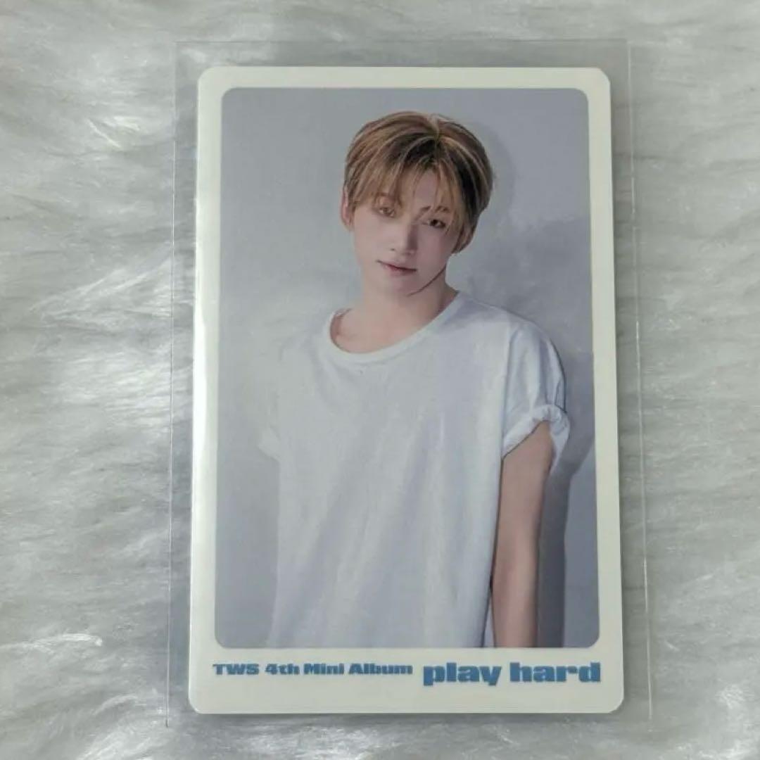 TWS ジフン playhard タワレコ お渡し会 トレカ