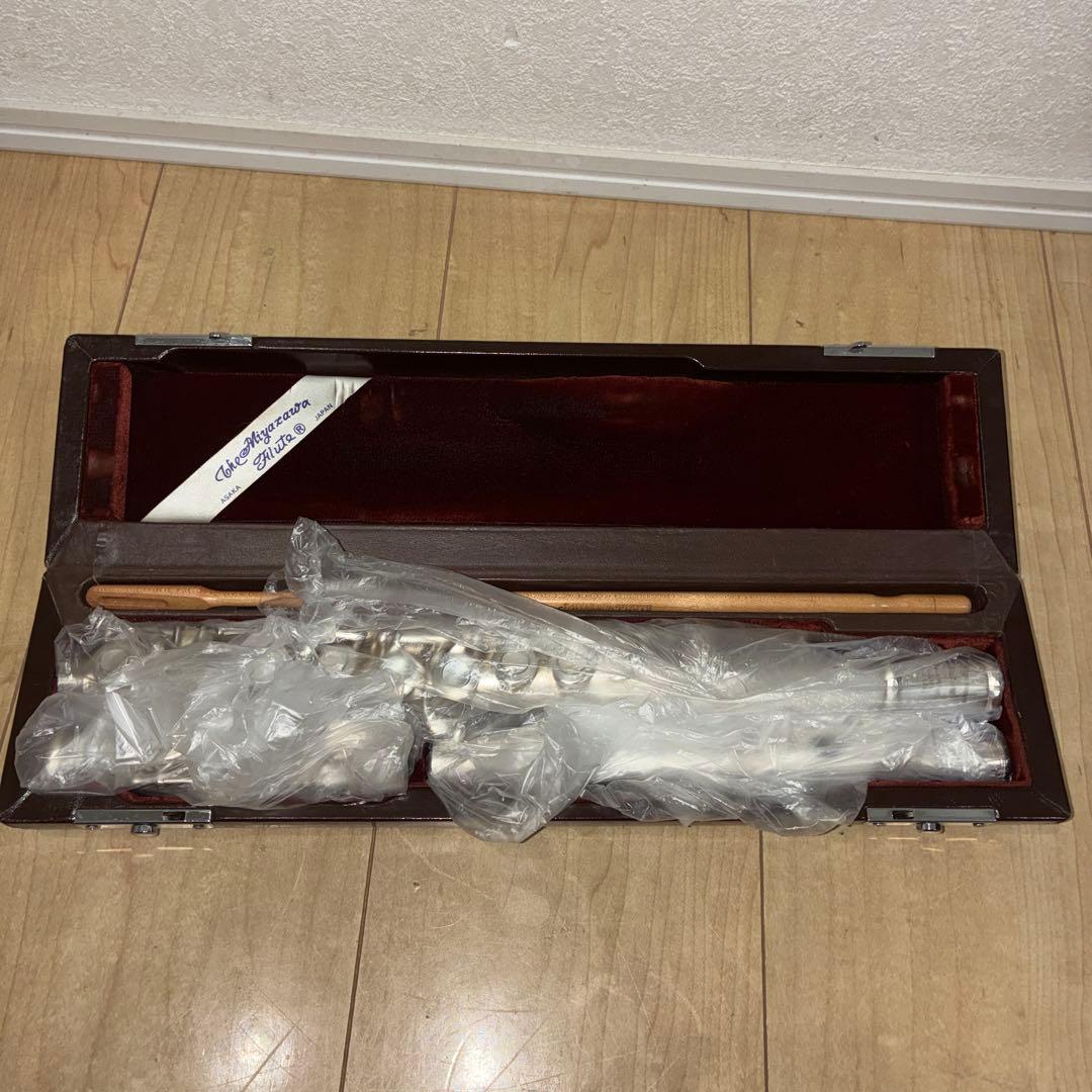 美品　名機　ミヤザワ　フルート本体　MS-70S 専用ケース付き