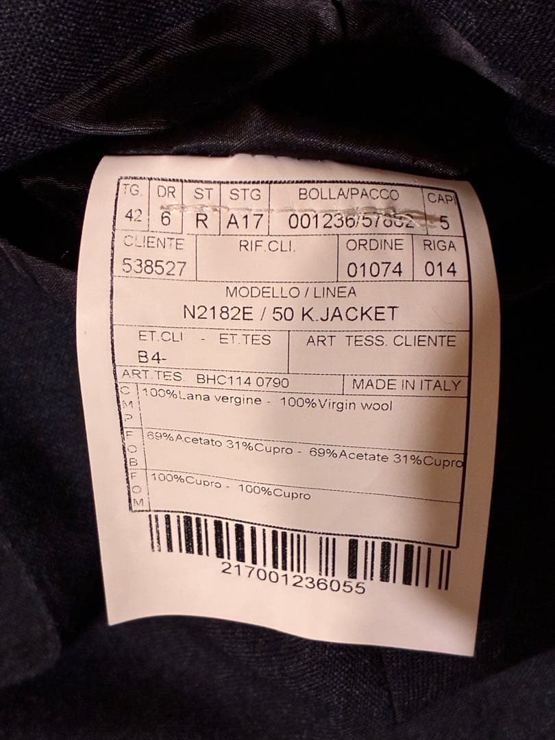 BOGLIOLI K.JACKET セットアップ ネイビー 42