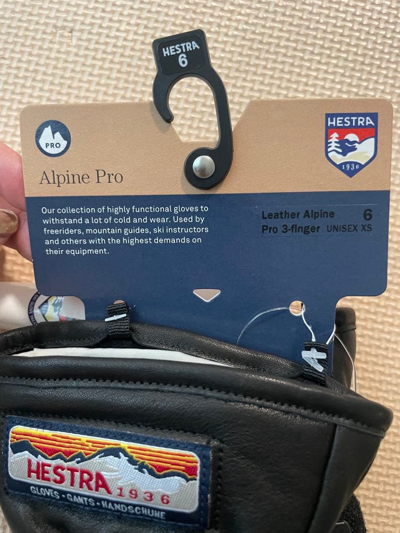 Hestra Alpine Pro 3-Finger グローブ　ヘストラ　新品