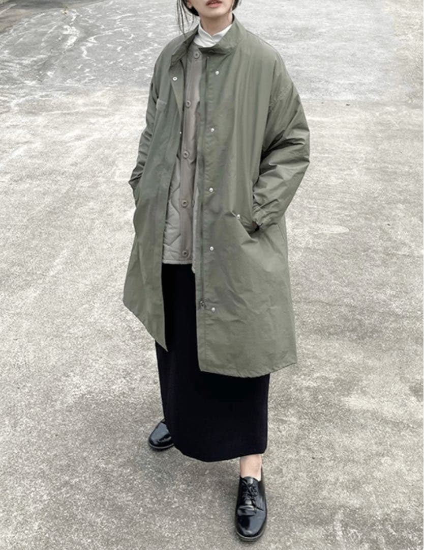 ReNorm × YUKI M65コート×中綿ブルゾンセット　カーキ