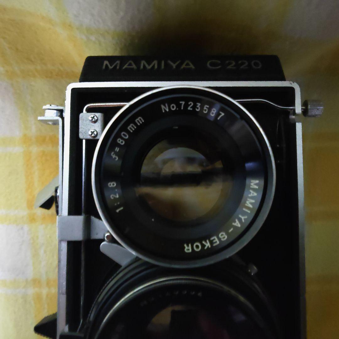 【廃盤品】マミヤ MAMIYA C220 二眼レフカメラ 付属品付