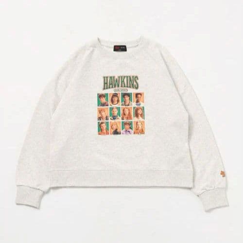 M STRANGER THINGS　アソートスウェットプルオーバー　オートミール