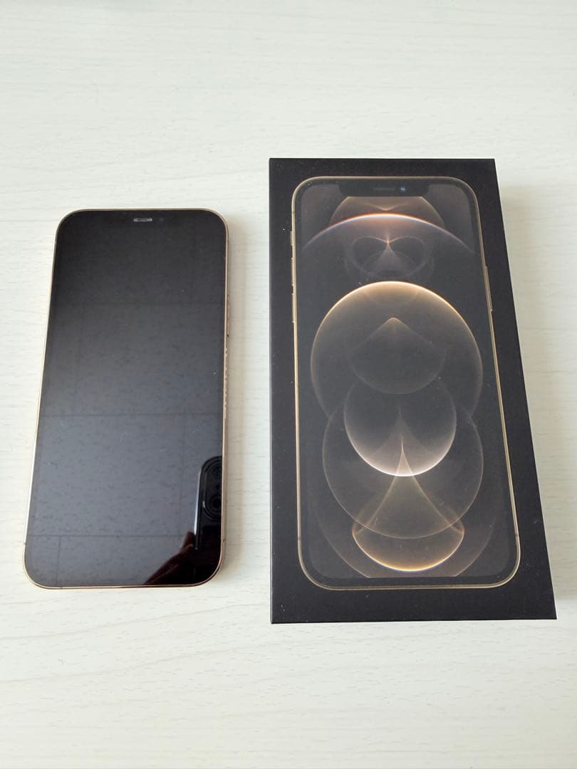 【極美品】iPhone 12 pro ゴールド 256GB 箱付き