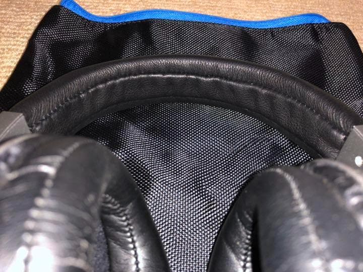 【専用】　本革ヘッドバンド部品提供　FOSTEX　TH610　黒