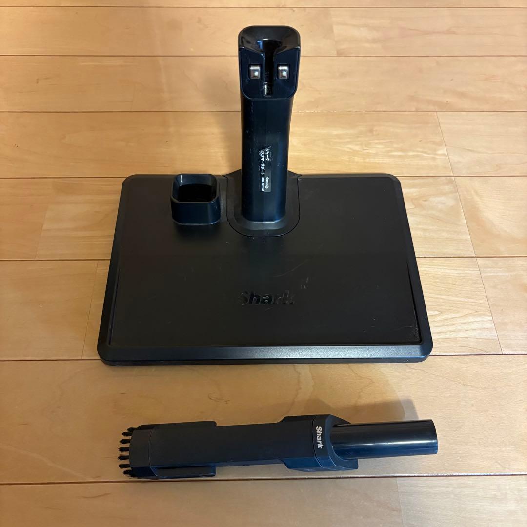 Shark コードレス掃除機 CS100JGR 充電スタンド付 本体 シャーク