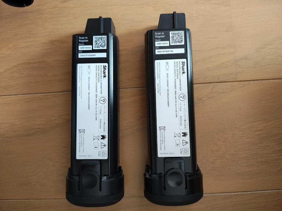 シャーク★CS501JRG★バッテリーの状態良好★9