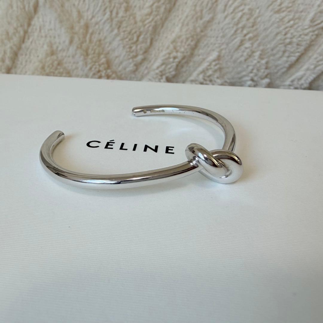 セリーヌ♡ノット エクストラシン ブレスレット バングル