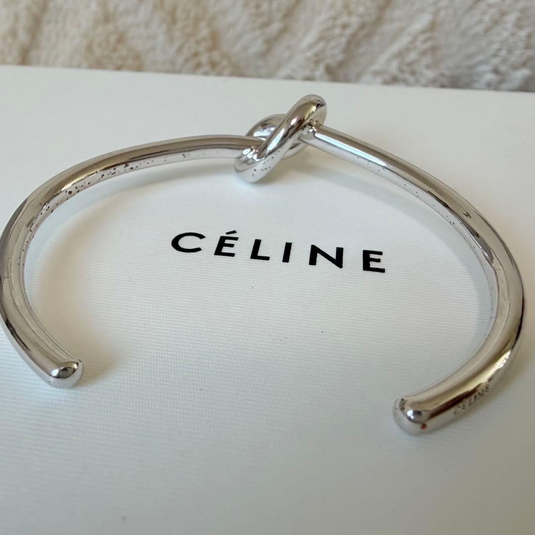 セリーヌ♡ノット エクストラシン ブレスレット バングル