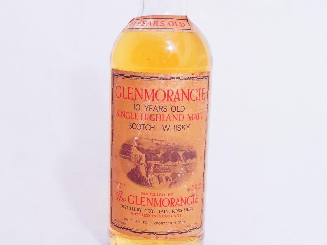 グレンモーレンジGLENMORANGIE10年シングル 1000ml 1L