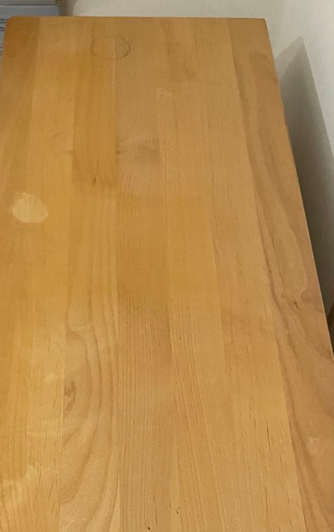 ナチュラルウッド・ダークウッド チェスト 4段×2列　かねたや　タンス