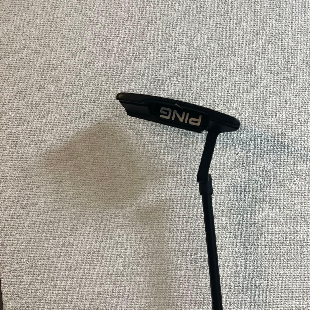 PING パター 黒ヘッドカバー付き
