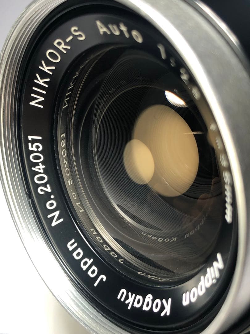 Nikon NIKKOR S AUTO 35mm f2.8 Fマウント