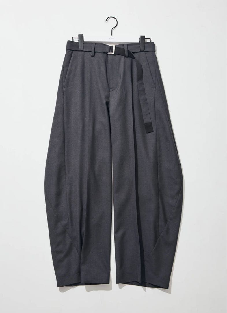 sacai 26ss Suiting Pants サイズ2 グレー