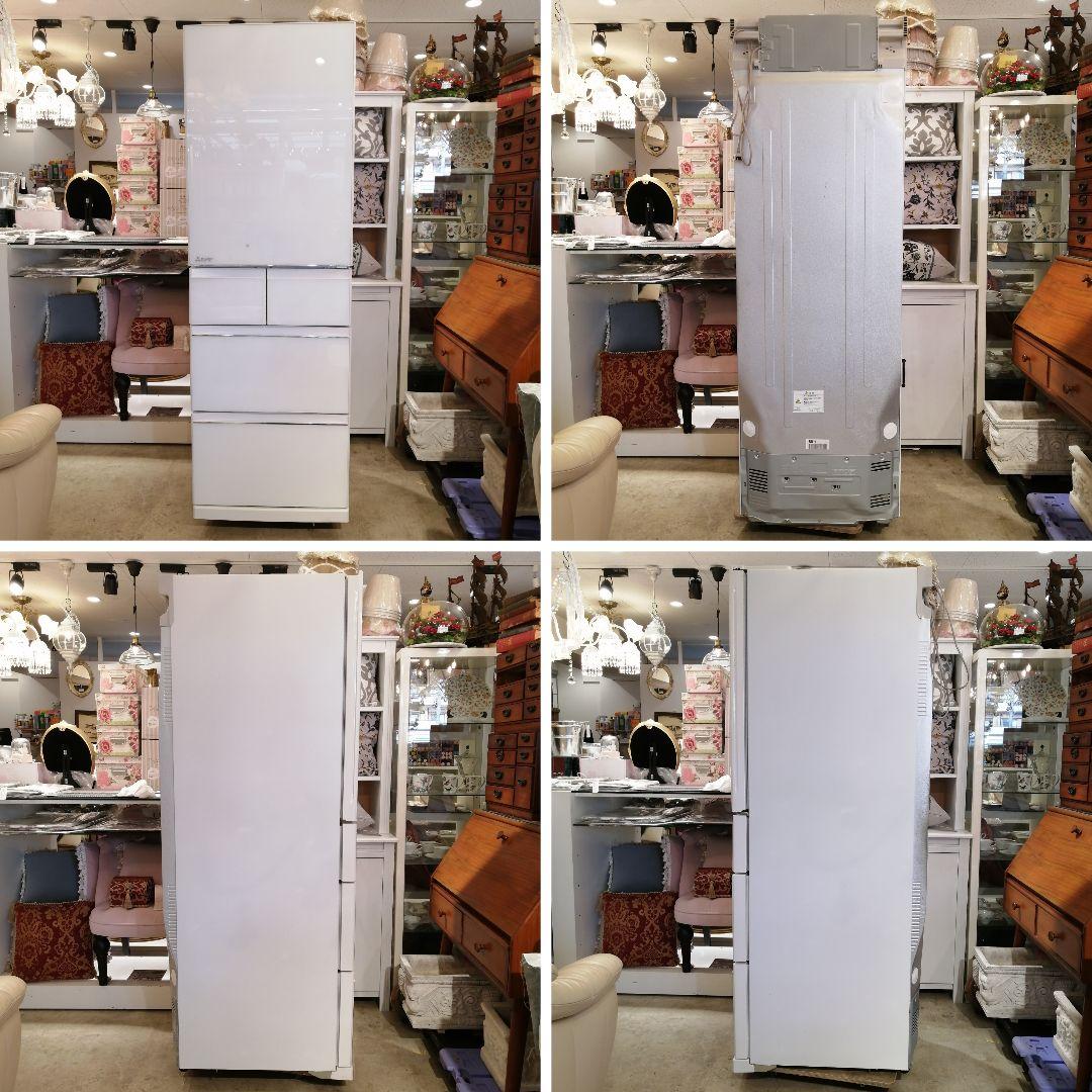 MITSUBISHI 三菱 5ドア冷蔵庫 MR-B46E-W 2019年