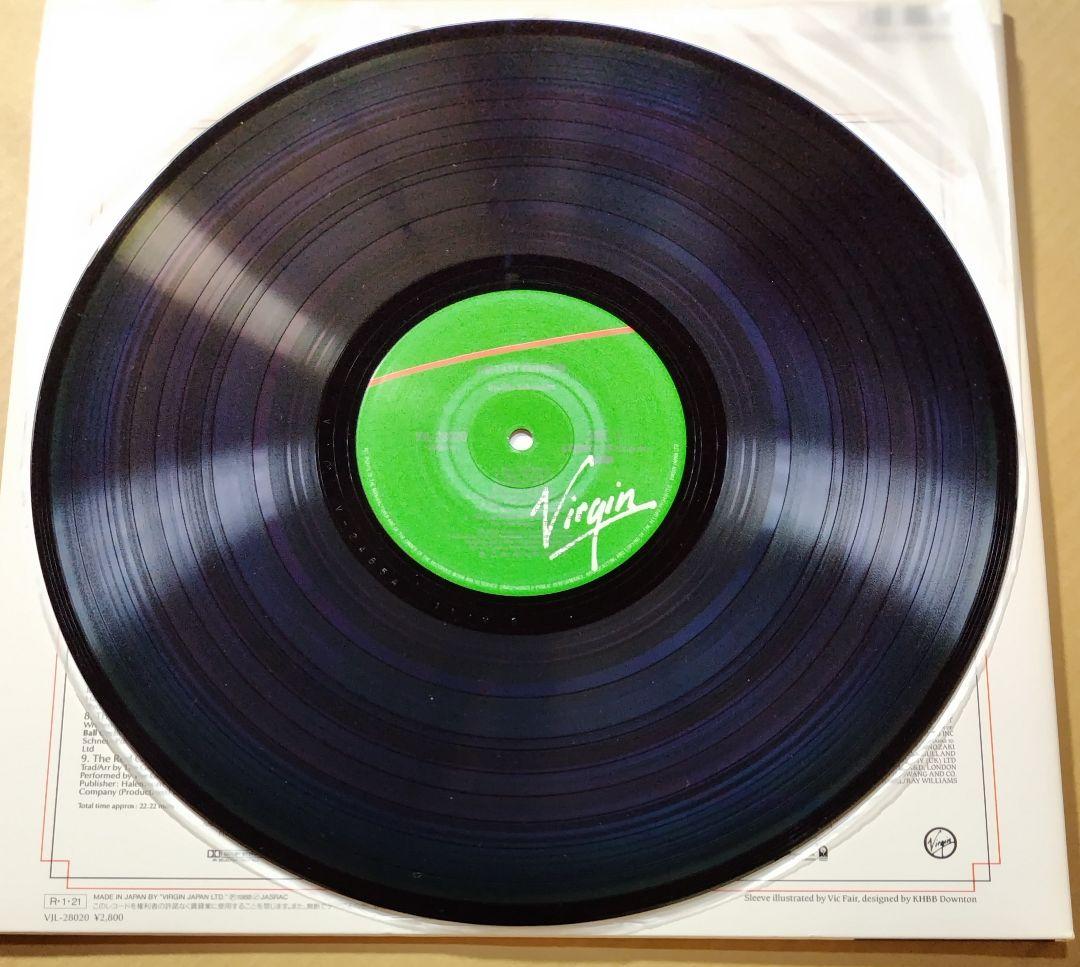 坂本龍一 ラストエンペラー オリジナル・サウンドトラック レコード LP