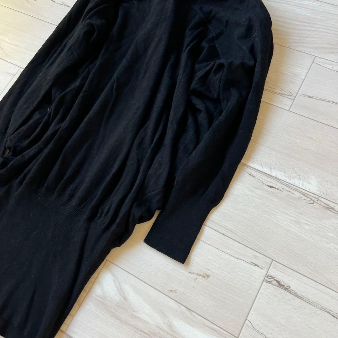 タグ付き　ヴィヴィアンウエストウッド　ニットワンピース　ボウタイ　リボン　膝丈