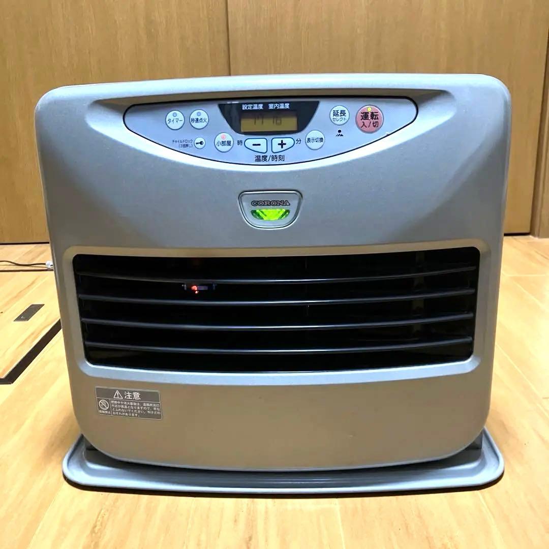 美品　コロナ　強制通気開放式石油ストー　20畳用