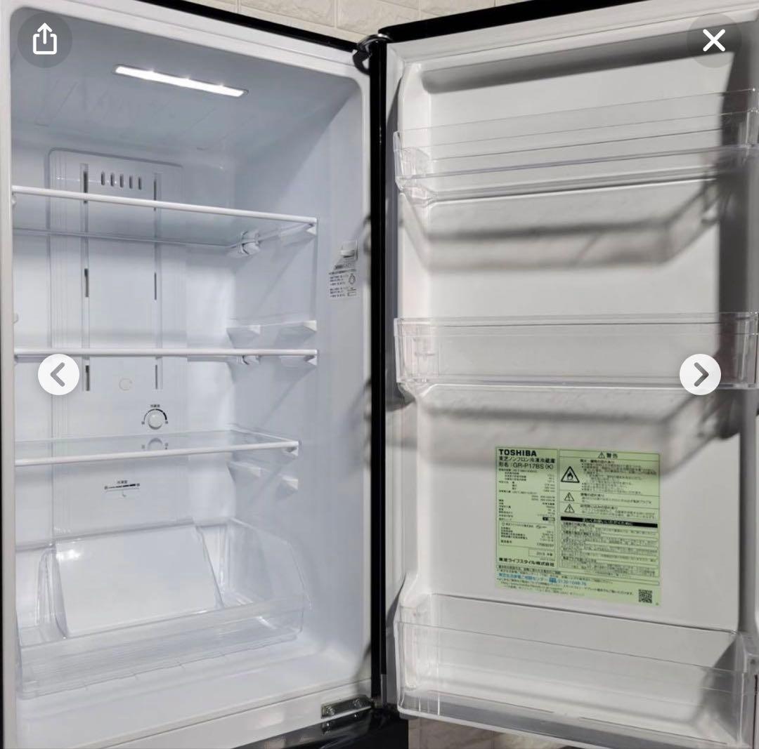 Toshiba 冷蔵庫 170L