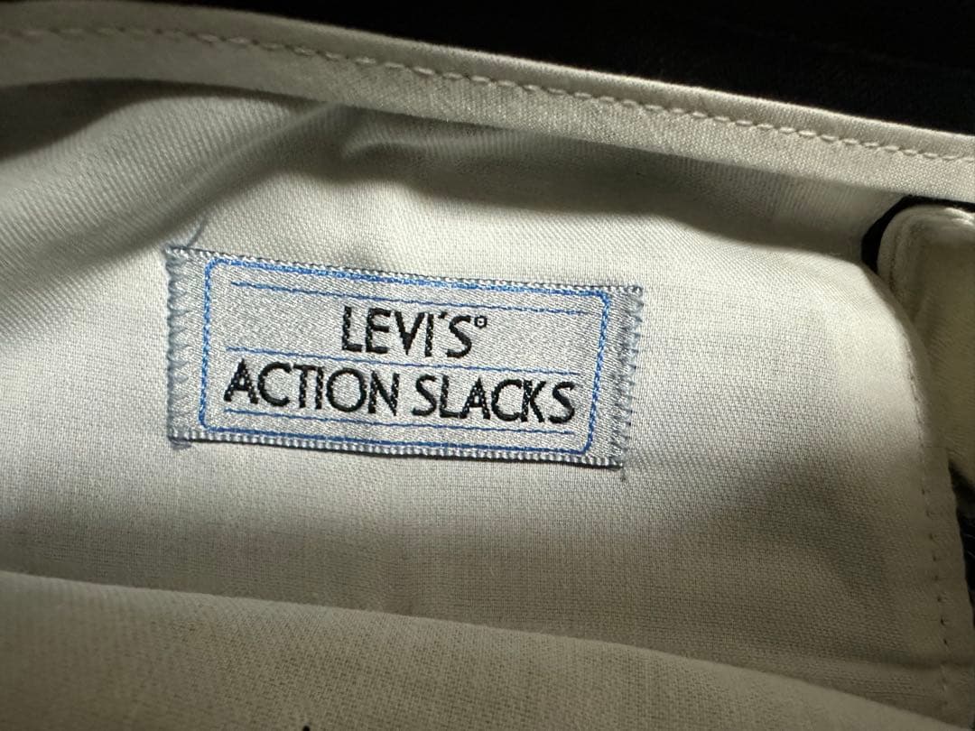 LEVI'S ACTION SLACKS W34 L32 アクションスラックス