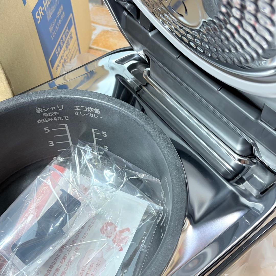 新品 Panasonic パナソニック IHジャー炊飯器 SR-HBA101-K
