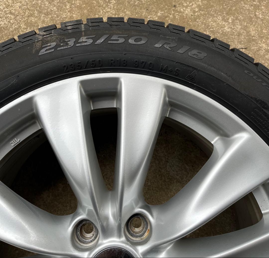【美品】日産　フーガ純正タイヤホイールセット 235/50R18