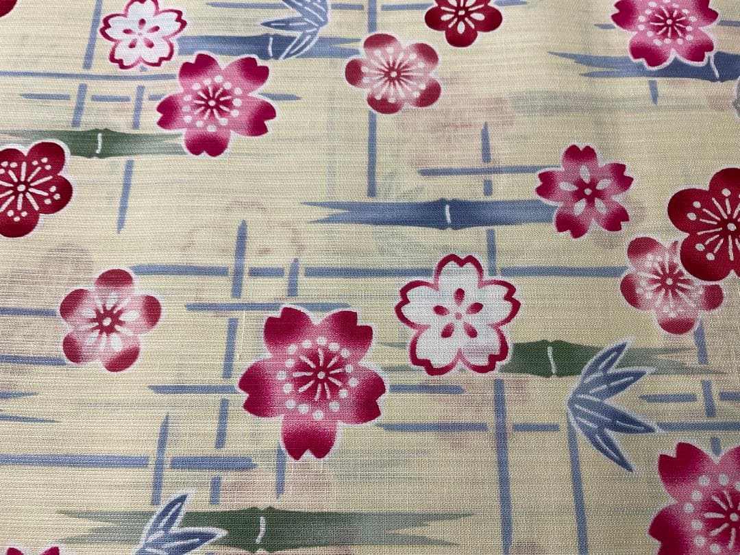 新品未使用品　紅型調ゆかた　東京本染　源氏物語　送料無料