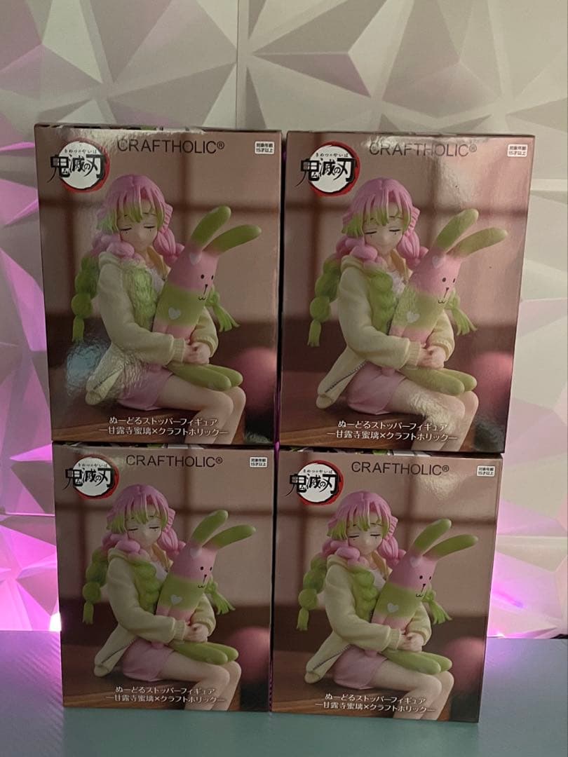 【未開封】 ぬーどるストッパー 甘露寺蜜璃×クラフトホリック 4個セット
