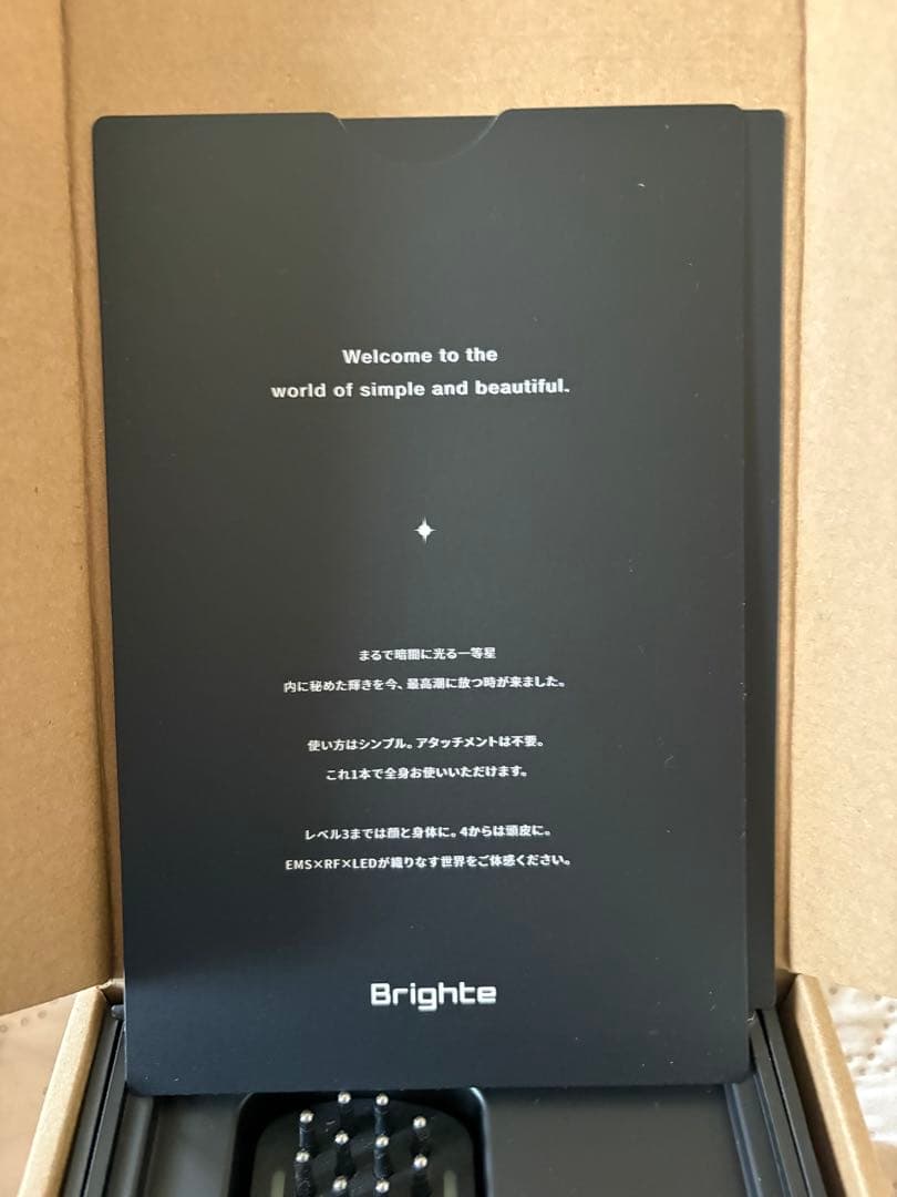 Brighte エレキブラシ &ローション