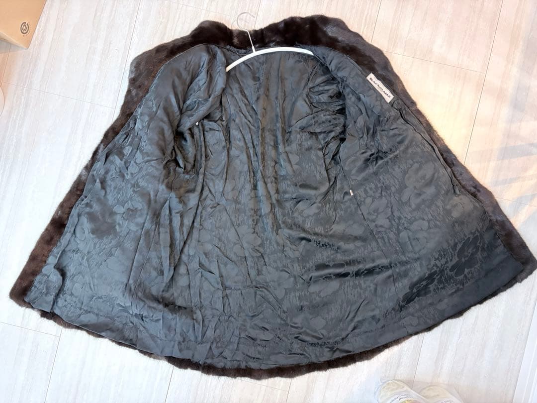 BLACKGLAMA】ブラックグラマ 11号 ダークミンク リアルファー ミンク