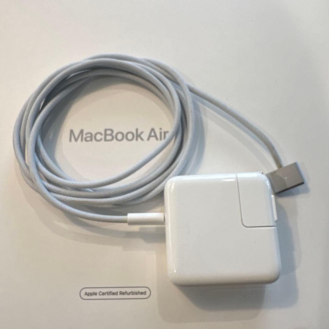 [充放電19回] MacBookAir M2 SSD256GB メモリ8GB